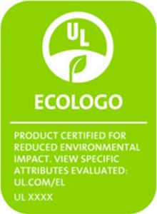 UL ECOLOGO Certified products logo